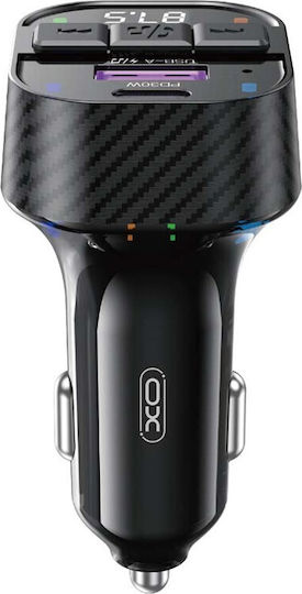 XO FM Transmitter Αυτοκινήτου BCC17 με Bluetooth