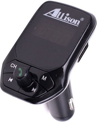 Allison FM Transmitter Αυτοκινήτου με Bluetooth / USB