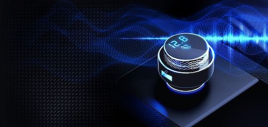 3MK FM Transmitter Αυτοκινήτου HyperCar Chager Transmiter με USB / Bluetooth