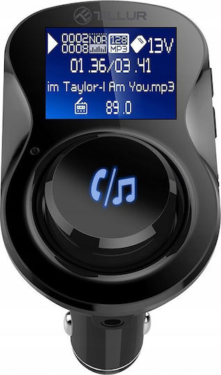 Tellur FM Transmitter Fmt B3 με Bluetooth / USB