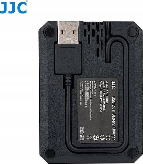 JJC Double Battery Charger Compatible with Nikon