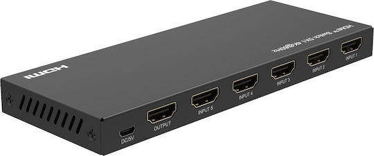 AV Signal Switch Microconnect Microconnect Mc-hdmiswitch0501-4k