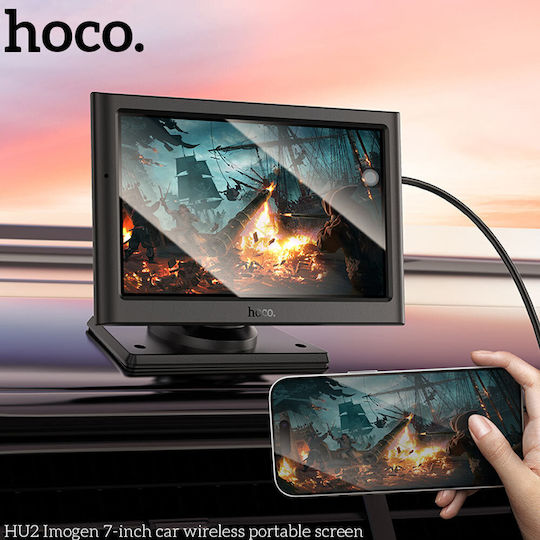 Hoco HU2 Οθόνη 7" για Ταμπλό Αυτοκινήτου Universal