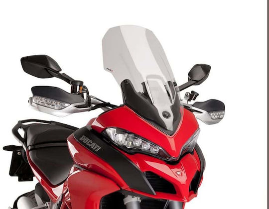 Puig Motorcycle Windshield & Windscreen Transparent Visor for Ducati Multistrada 7623W