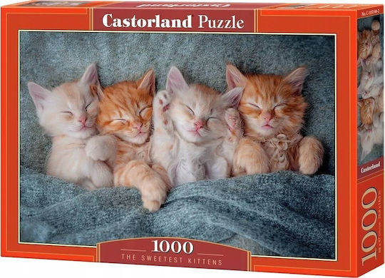 The Sweetest Kittens Castor Puzzle 2D 1000 Pieces