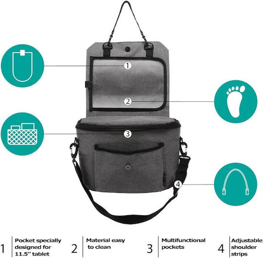 Carsun Organizer Θήκη Πλάτης Καθίσματος Αυτοκινήτου