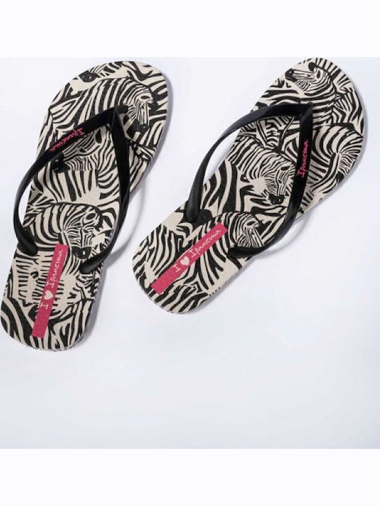 Animal Damen-Flip-Flops in Schwarz Farbe