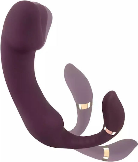 Javida Vibrator Δονηteur G-Punkt mit Fernbedienung 18,7cm Lila