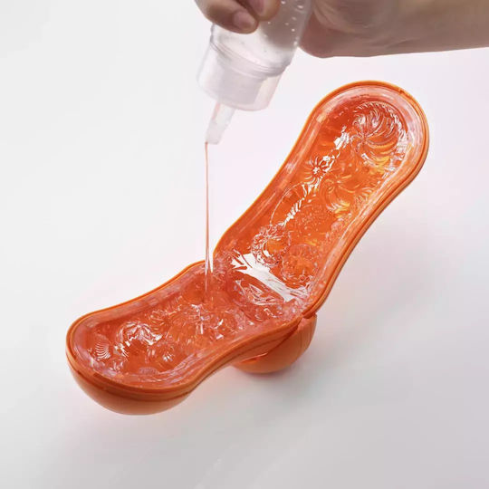 Tenga Flip Orb Ρεαλιστικός Δονητής 17.8cm Πορτοκαλί