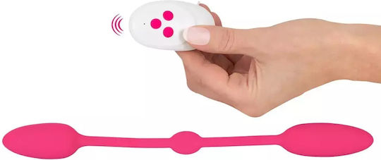 You2Toys Mini Διπλός Δονητής με Απομακρυσμένο Έλεγχο 2cm Ροζ