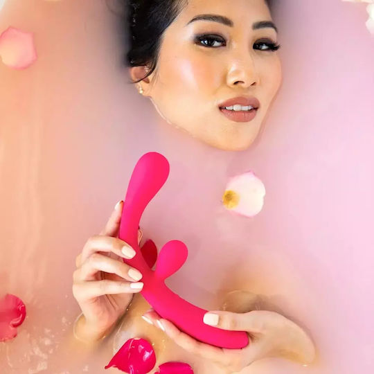 Jimmyjane Vibrator Kaninchen mit Fernbedienung 23cm Rosa