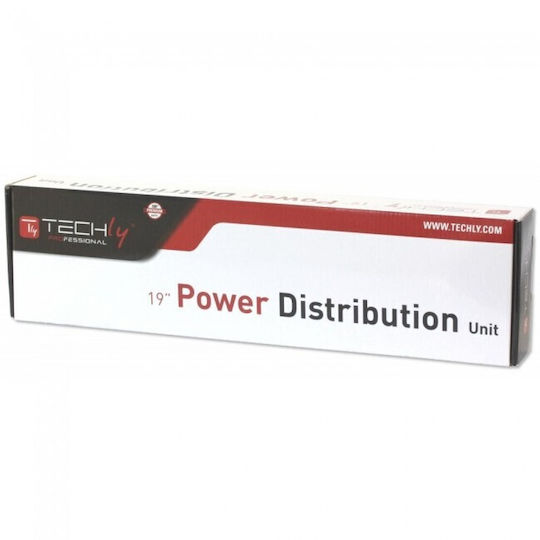 Power Strip Rack 1u 9x Schuko Socket Connector 2m