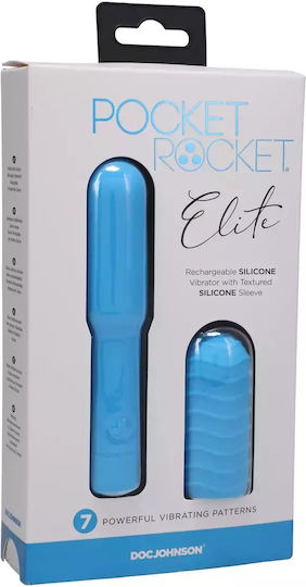 Doc Johnson Vibrator Geschoss 10cm Blau
