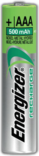 Energizer Universal Επαναφορτιζόμενες Μπαταρίες AAA 500mAh 1.2V 4τμχ