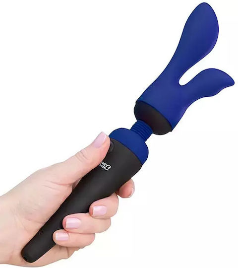 Palm Power Sensuals Massager Heads Blue