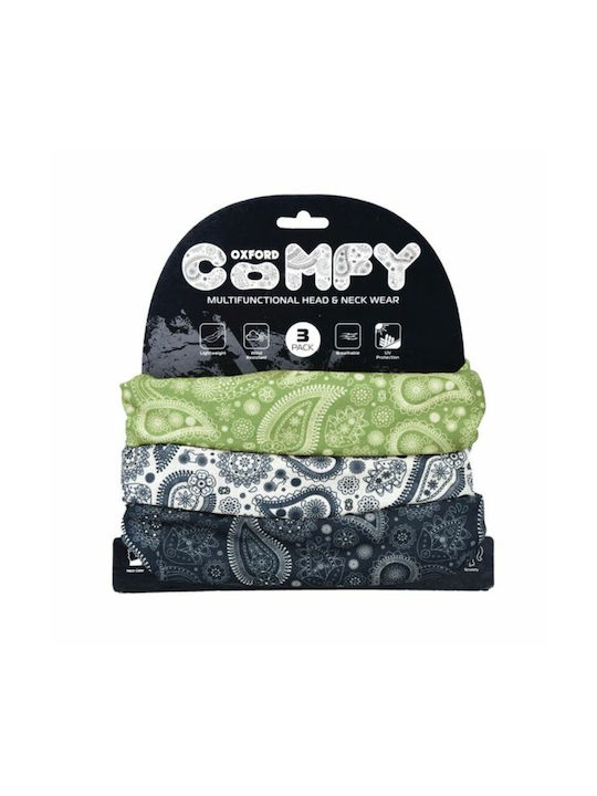 Oxford Comfy Paisley Шал за Врат за Мотоциклетист от Полиестер Многоцветен Oxford Comfy Paisley Шал за Врат за Мотоциклетист от Полиестер Многоцветен