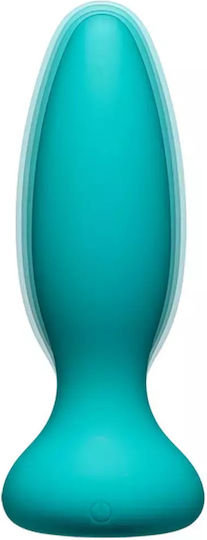 Doc Johnson A Play Vibe Adventurous Vibrator Anal cu Funcție Wireless Turcoaz 13.3cm