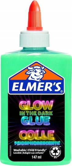 Elmer's Течен Лепило Голям Размер за Занаяти 147мл Син