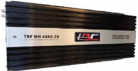 TRF Car Audio Amplifier ICE 2CH MH 4000.2D 2 Channels (D Class)