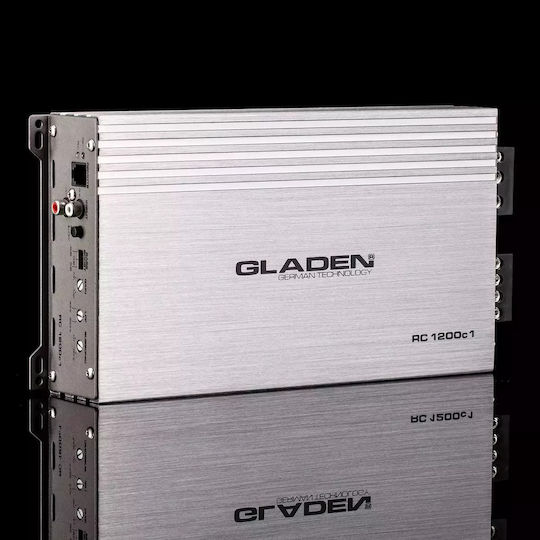 Gladen RC 1200C1 Кола Усилвател 1 Канал Клас D