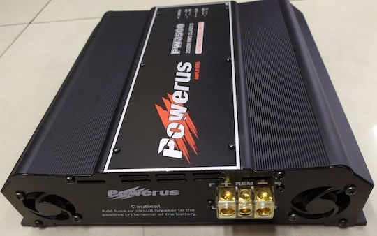 Powerus PW3500 0.5Ω Car Audio Amplifier 1 Channel Class D