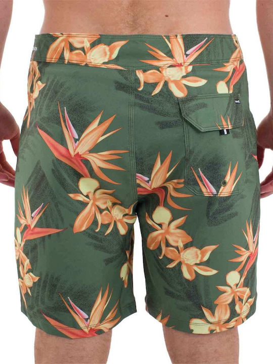 Ανδρικό Μαγιό Σορτς Πράσινο Floral