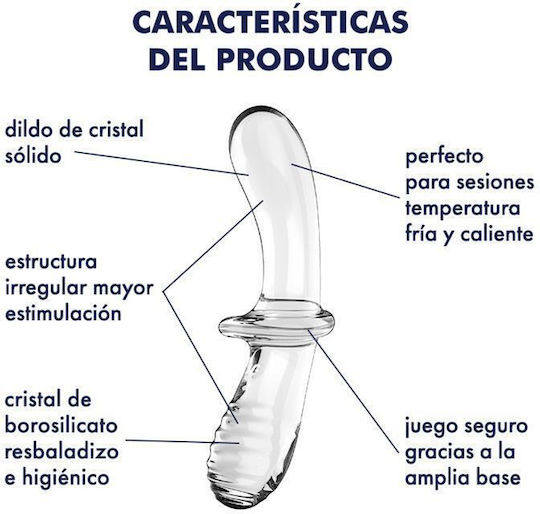 Crystal Glass Dildo Transparent