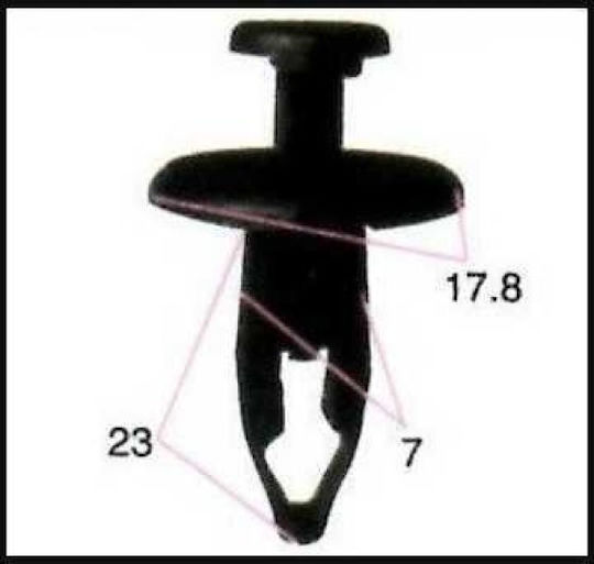 Cleme Plastice Auto 20buc