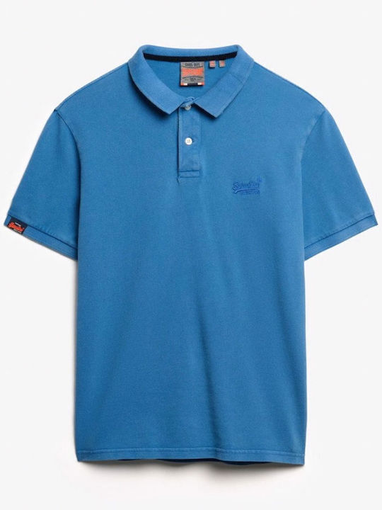 Polo Short Sleeve Blue T-shirt