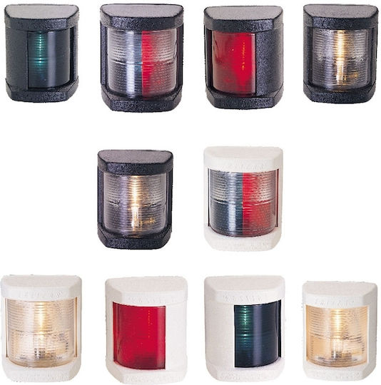 Lalizas Boat Light Without Mast Side Navigation Light 112.5⁰ Green with White Casing 30101