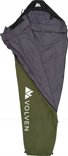 Volven Schlafsack Einzeln 2 Jahreszeiten Olive