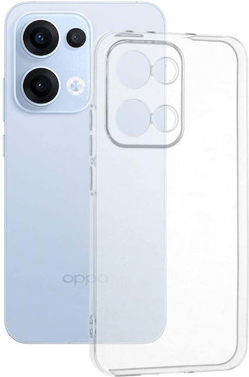 Techsuit Oppo Back Cover Silicone Transparent (Oppo Reno13)