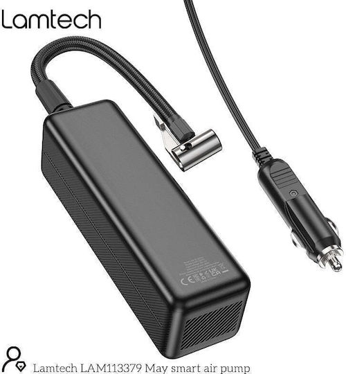 Lamtech Car Tire Pump with Cable 12V