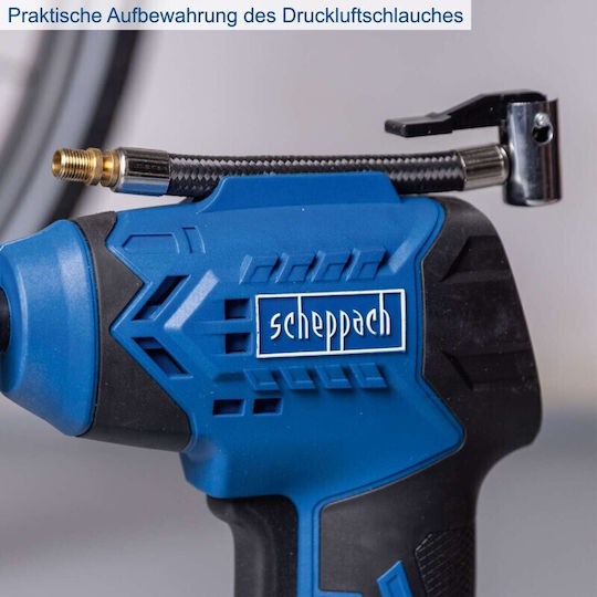 Cordless Portable Compressor Diy C-ac20-x Scheppach 5909247900