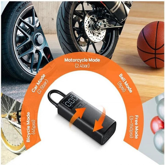 70Mai Car Tire Pump Compressor 150PSI Rechargeable 12V