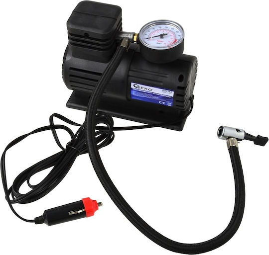 Geko Τρόμπα Αυτοκινήτου 250PSI με Καλώδιο Αναπτήρα 12V
