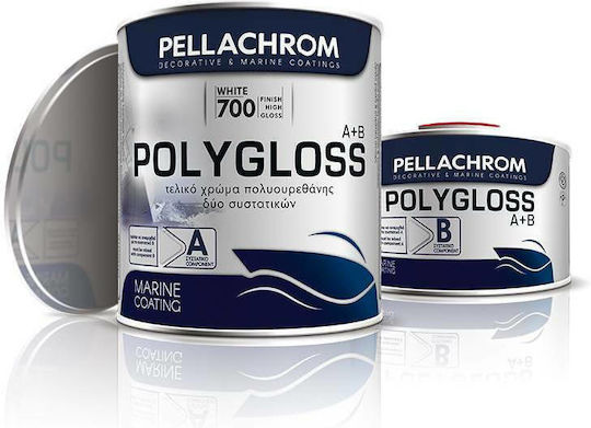 Pellachrom Polygloss A+B 0.75lt Πράσινο