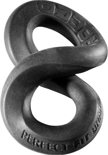 Perfect Fit Brand The Rocco 3 Way Wrap Cock Ring Ring Cock Black