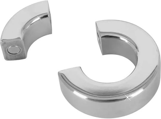 Fetish Collection Magnetic Ball Stretcher Ring Schwanz Silber