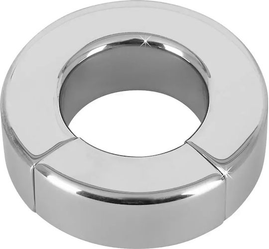 Fetish Collection Magnetic Ball Stretcher Ring Schwanz Silber