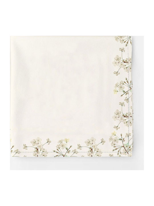 Cotton Club Πετσέτα Φαγητού Βαμβακερή Σετ 4τμχ Apple Blossom 45x45εκ.