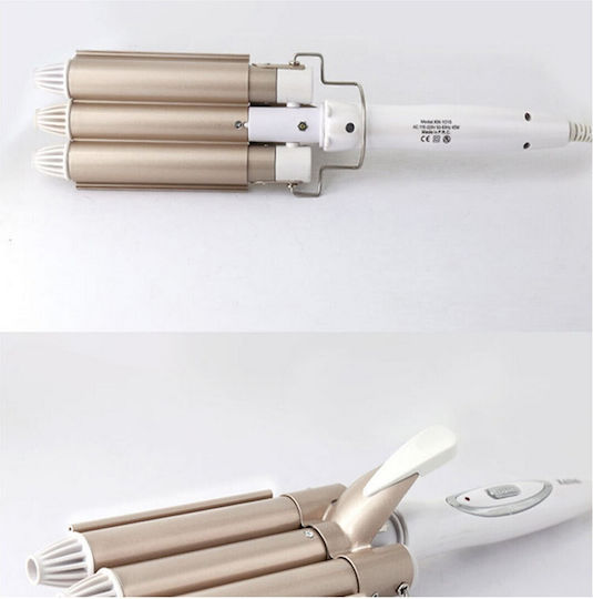 Kemei Ψαλίδι Μαλλιών για Κυματιστά Μαλλιά 22mm 45W KM-1010