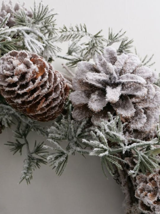 Boltze Weihnachtsdekoration Kranz mit Durchmesser 32cm.