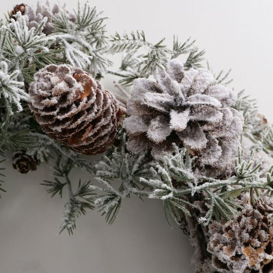 Boltze Crăciun Decorativ Coroană de flori cu Diametru 32cm.