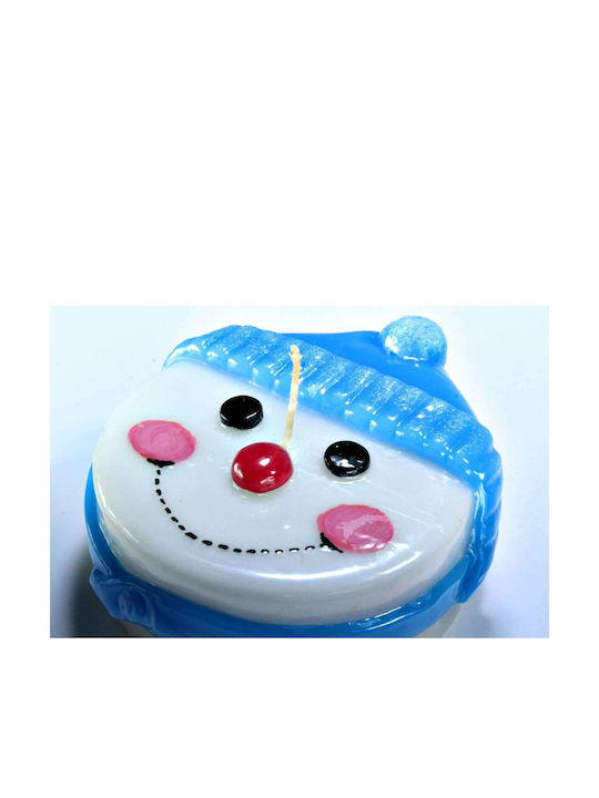 Gerakis Christmas Blue Candle