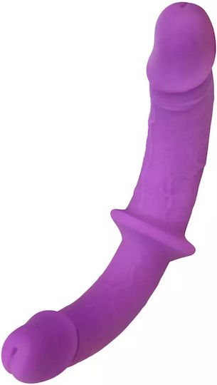 You2Toys Soft Gurtzeug mit Doppelter Dildo in Lila Farbe