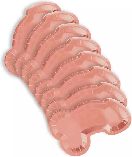 Set de 8 farfurii de petrecere din hârtie în formă de penis