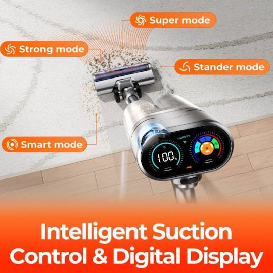 Uwant Rechargeable 2 in 1 Stick & Handheld Vacuum Gray V100