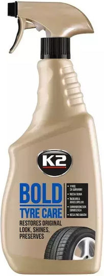 K2 Bold Спрей Полиране / Защита за Гуми на Автомобил 700мл