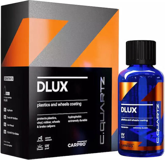 CarPro Cquartz Dlux Υγρό Γυαλίσματος / Προστασίας για Ελαστικά και Ζάντες Αυτοκινήτου 30ml